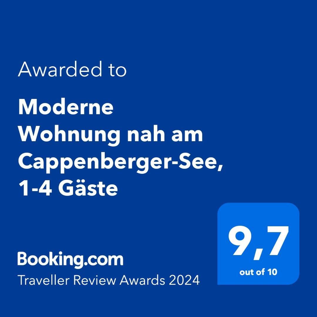 Moderne Wohnung Nah Am Cappenberger-See, 1-4 Gaeste Lünen Extérieur photo